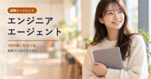 エンジニアエージェントのイメージ。微笑む女性(AI生成画像)